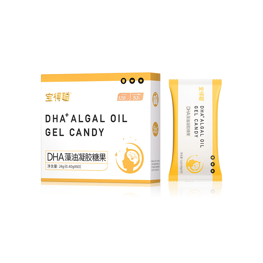 DHA+ ALGAL OIL GEL CANDY