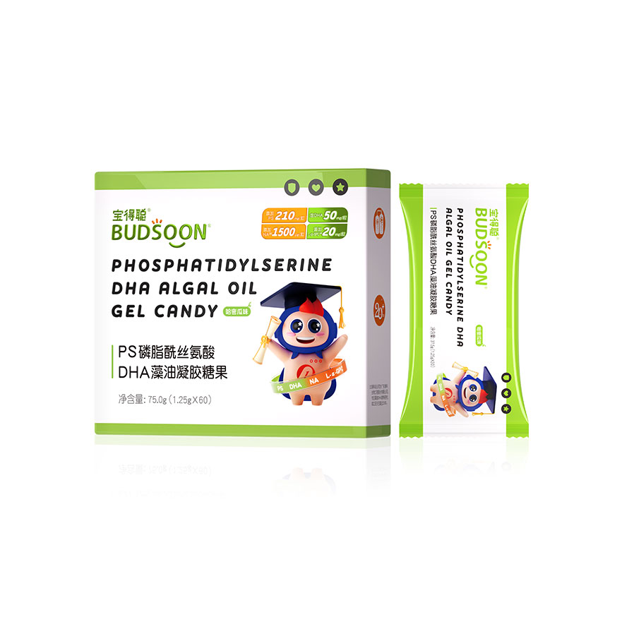 宝得聪·PS磷脂酰丝氨酸DHA藻油凝胶糖果