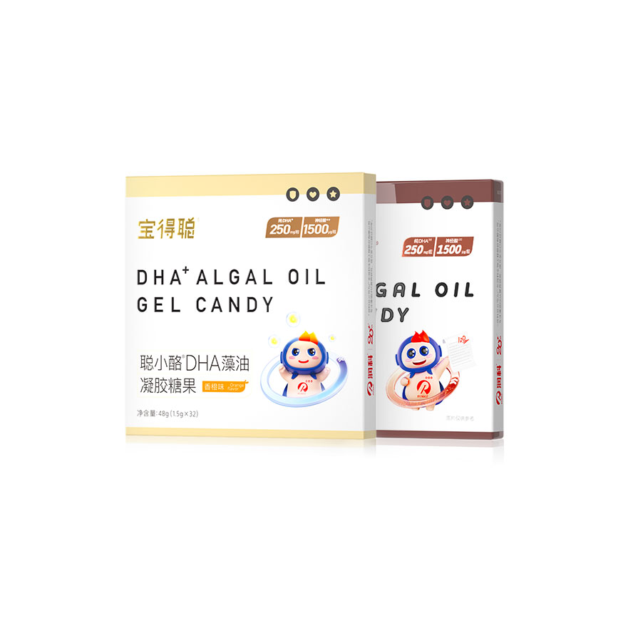 DHA+ ALGAL OIL GEL CANDY