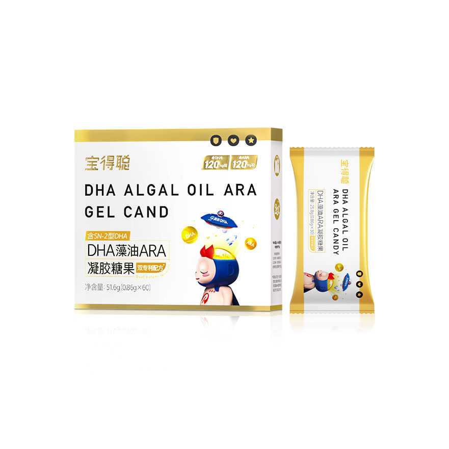 DHA ALGAL OIL ARA GEL CANDY