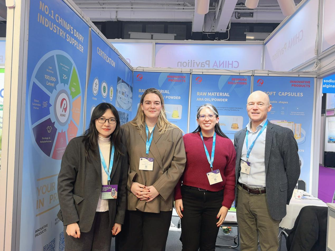 Runke showcase in FIE Paris: Illuminating the Global Health Stage with Chinese Microalgae Technology